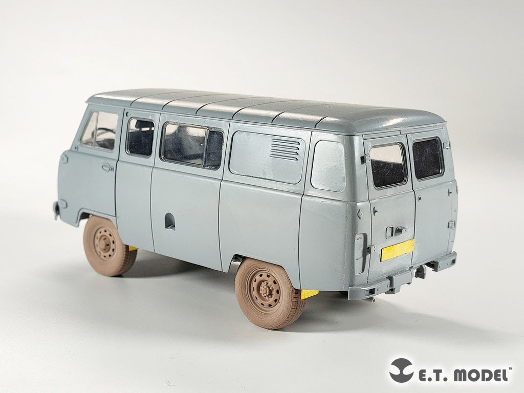 Pièces de modification pour maquette de fourgon militaire soviétique UAZ3909 (modèle ET E35-319) pour ZVEZDA 3644 au 1/35 – Bild 5