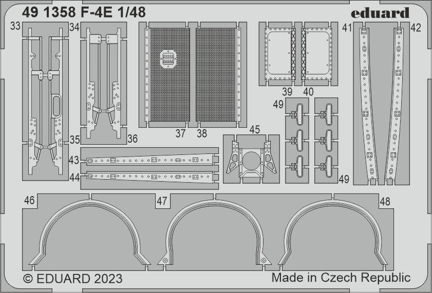 Eduard BIG49382 F-4E Meng 1/48 – zdjęcie 4
