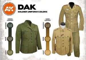 AK Interactive AK11628 COULEURS D&amp;#39;UNIFORME DES SOLDATS DAK – Bild 3