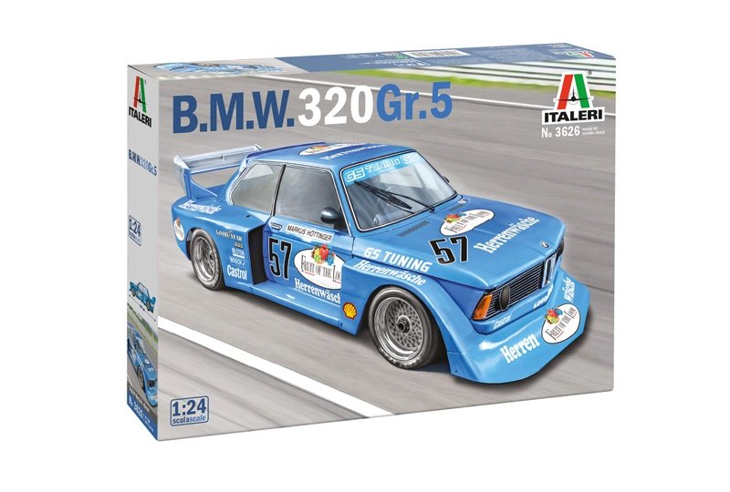 Italeri 3626 BMW 320 Groupe 5 1/24