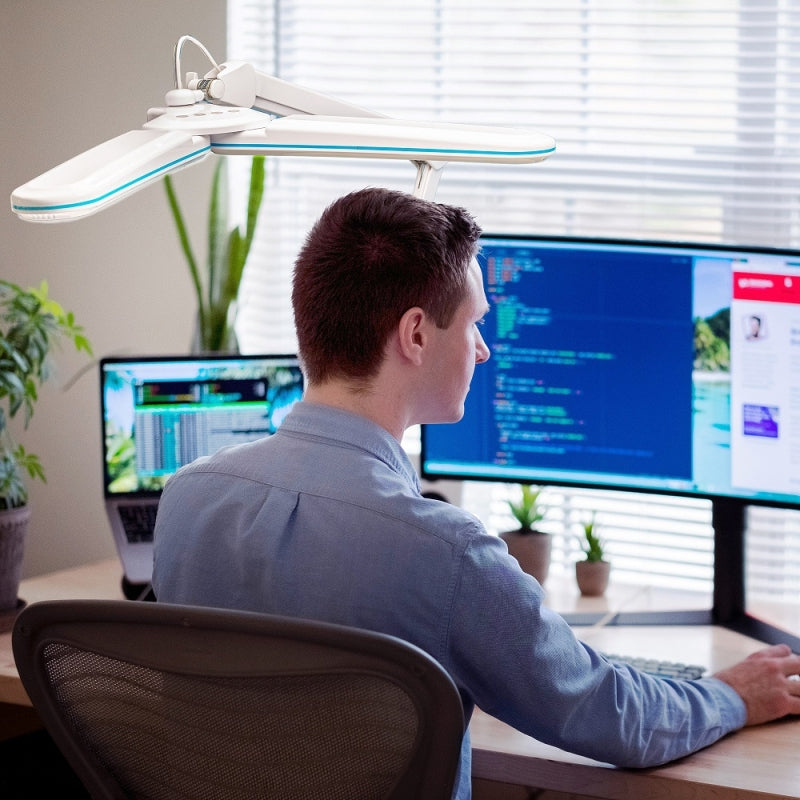 Lampe de travail polyvalente à double tête Lightcraft LC8020LED – image 5