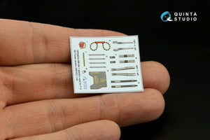 Quinta Studio QD+48370 F-4E tardif sans DMAS, intérieur imprimé en 3D et coloré sur papier décalcomanie (Meng) (avec pièces en résine imprimées en 3D) 1/48 – image 10