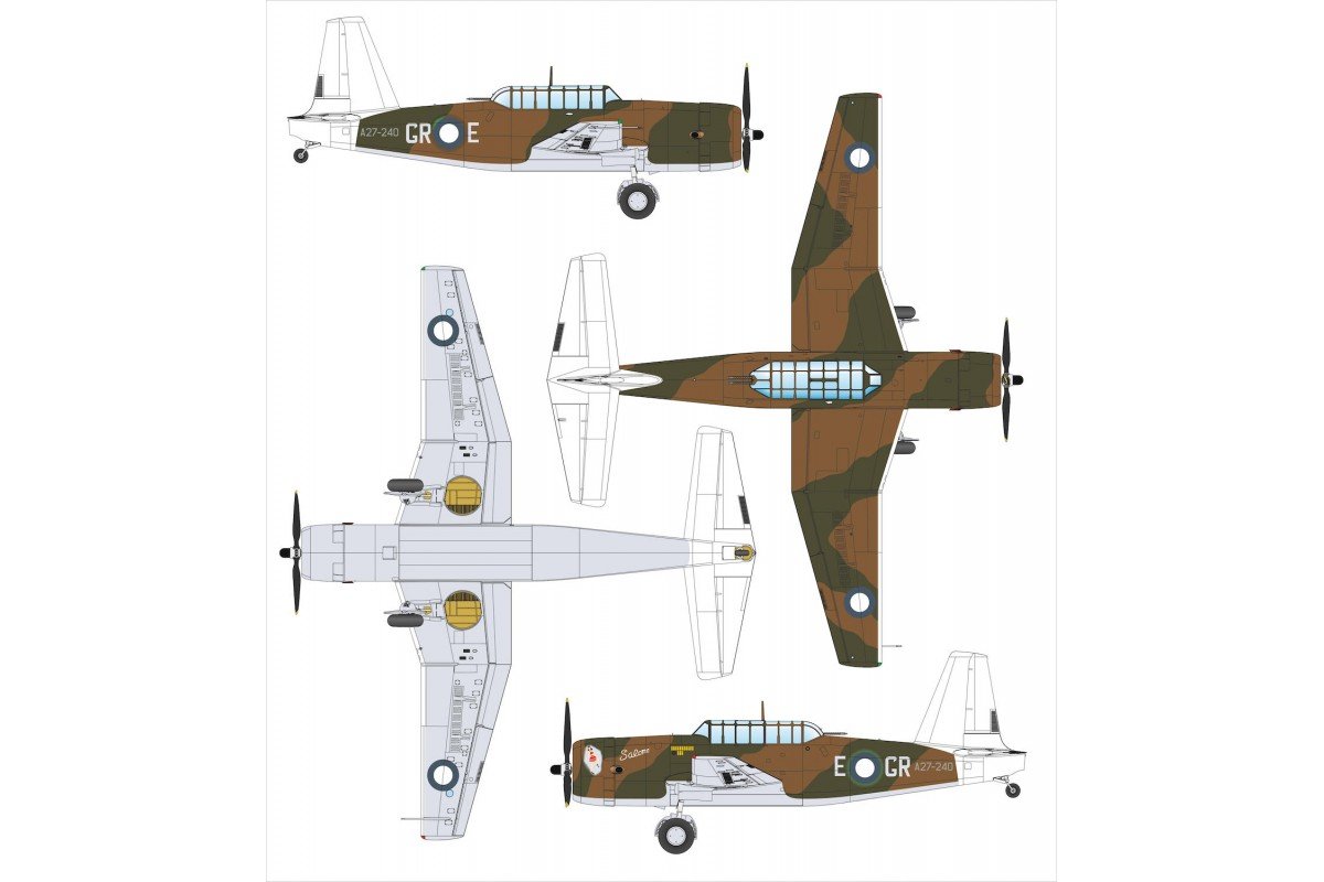 Dora Wings 48044 Vultee Vengeance Mk.II 1/48 – immagine 9
