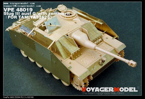 Voyager Model VPE48019 Stug III ausf G/avec zemmerit 1/48