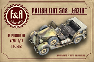 F&amp;amp;A Miniatures FA-35012 Fiat 508 Jeep 1/35