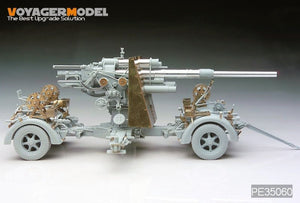 Maquette Voyager PE35060 Canon antiaérien allemand Flak 36 de 88 mm (pour DRAGON 6260) à l&amp;#39;échelle 1/35 – imagen 3