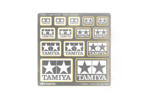Plaque photogravée avec logo Tamiya 73023