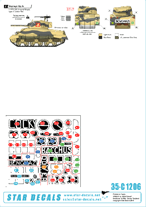 Star Decals 35-C1206 Sherman Mk III 1/35 – image 2