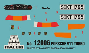 Italeri 12006 Porsche 911 Turbo Mon premier kit de maquette (1/24) – image 3