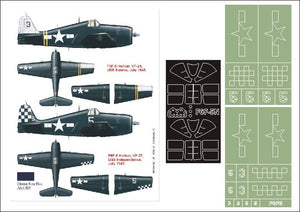 Montex K32123 F6F5 Hellcat pour TRUMPETER 1/32