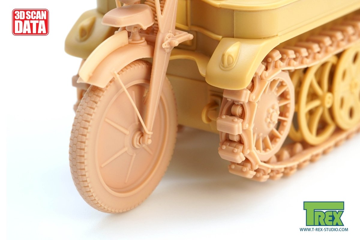 T-Rex Studio TR85059 Chenilles Kettenkaraftrad avec pignons et roues Type 1 1/35 – Bild 2