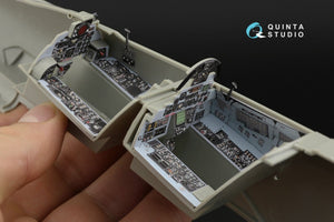 Intérieur imprimé en 3D et coloré sur papier décalcomanie (Revell) Quinta Studio QD32039 F-4E 1/32 – Bild 5
