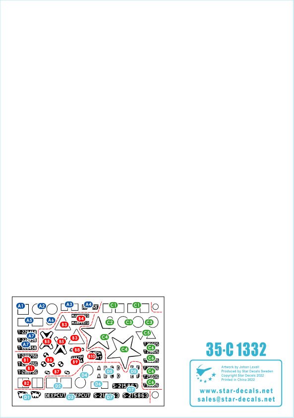 Star Decals 35-C1332 Chars en Birmanie. Sherman Mk V britannique, Sherman Mk V AOP, M3 Lee, M7 Priest HMC. Échelle 1/35 – immagine 3