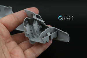 Quinta Studio QD48628 Quilting cover for Ка-52/Ka-52М cockpit (Zvezda/Quinta) 1/48