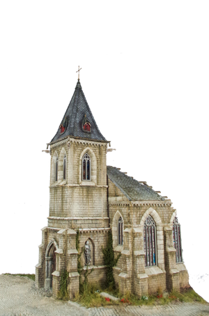RT-Diorama 35422 Flèche d&amp;#39;église gothique 1/35  – image 4