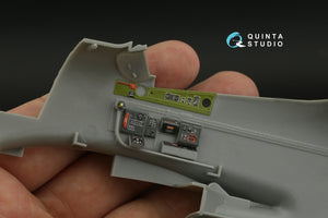 Intérieur imprimé en 3D et coloré sur papier décalcomanie (Dragon) pour le P-51D/K Mustang de Quinta Studio QD32143, à l&amp;#39;échelle 1/32. – image 8
