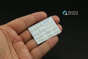 Quinta Studio QP48025 F-16 block 40/42 reinforcement plates (Kinetic 2008 tool) 1/48 – zdjęcie 3