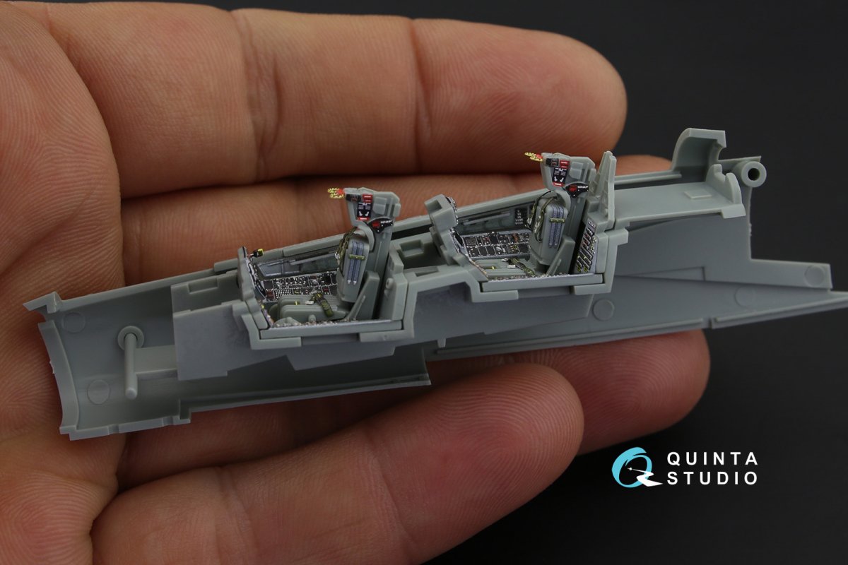 Quinta Studio QD72024 F-14A 3D-Printed &amp;amp; coloured Interior on decal paper (for Academy kit) 1/72 – zdjęcie 5