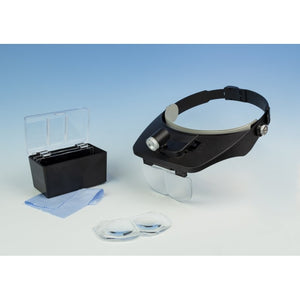 Kit de loupe frontale LED Lightcraft LC1764LED avec grossissement à deux plaques