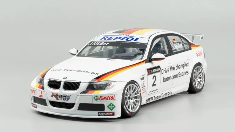 Nunu PN24037 BMW 320si E90 2008 WTCC Brands Hatch Winner 1/24 – zdjęcie 2