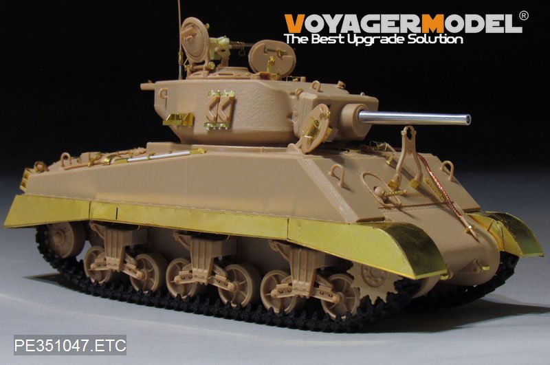 Modèle Voyager PE351047, chenilles JUMBO pour char américain M4A3E2 de la Seconde Guerre mondiale (pour MENG TS-045), échelle 1/35 – image 2