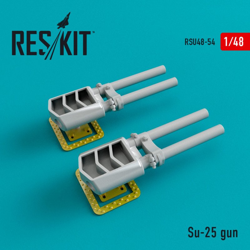 RESKIT RSU48-0054 Canon Su-25 (2 pièces) 1/48