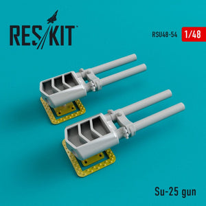 RESKIT RSU48-0054 Canon Su-25 (2 pièces) 1/48
