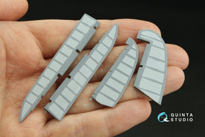 Quinta Studio QP32018 Surface de contrôle pour Macchi Mc.202 Folgore (Italeri) 1/32 – Bild 6