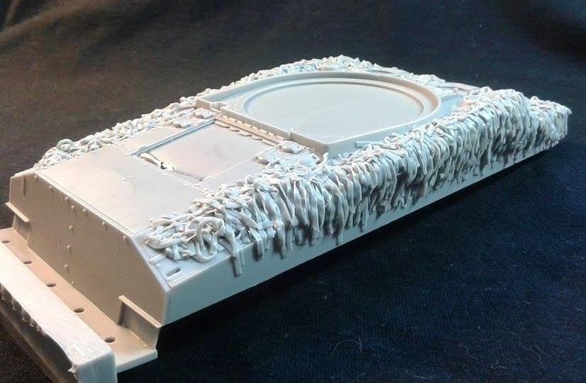 Panzer Art RE35-400 Coque de Sherman III britannique avec filet de jute 1/35  – Bild 3