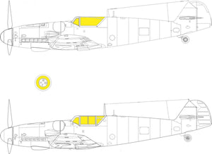 Maquette Eduard JX292 Bf 109G-6 TFace BORDER au 1/35