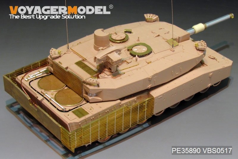 Maquette Voyager PE35890 Leopard 2A4 Revolution 1 MBT allemand moderne (modèle de base pour TIGER 1/35) – Bild 5