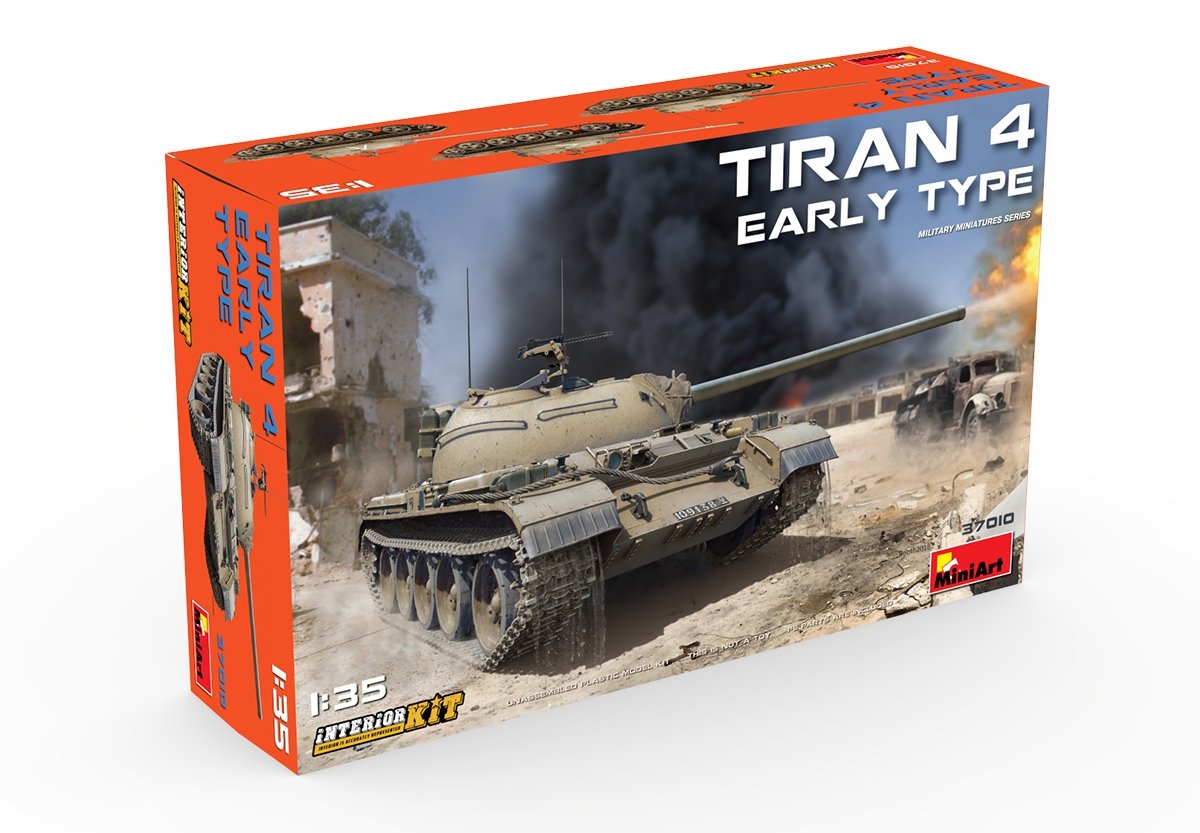 MiniArt 37010 TIRAN 4 PREMIER TYPE. KIT INTÉRIEUR (1/35) – imagen 2