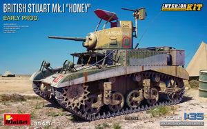 MiniArt 35421 BRITISH STUART MK.I HONEY EARLY PROD. KIT D&amp;#39;INTÉRIEUR 1/35