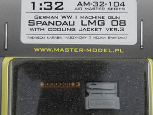 Maquette Master AM-32-104 Mitrailleuse allemande Spandau LMG 08 de la Première Guerre mondiale avec chemise de refroidissement ver.3 (1/32) – immagine 6