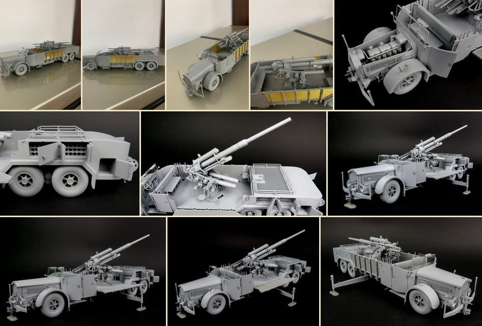 Das Werk DW35024 8,8 cm Flak sur un 9t VOMAG 1/35  – image 4