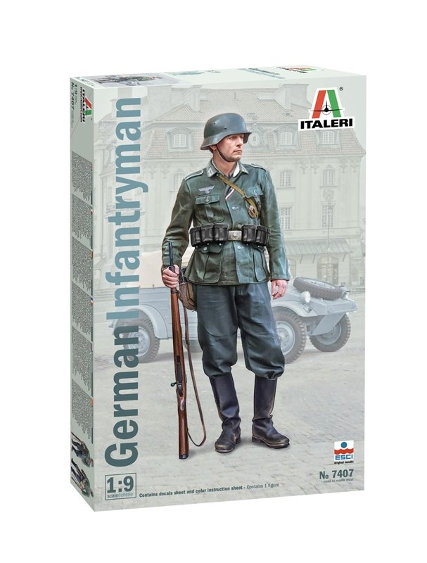 Italeri 7407 FANTAISISTE ALLEMAND 1/9
