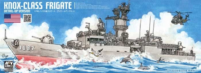 AFV Club SE70003 Frégate de classe Knox - Version détaillée au 1/700