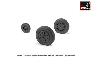 Roues Armory Models AW32402 EE Lightning avec pneus lestés, fin de série, échelle 1/32 – image 3