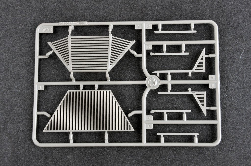 Trumpeter 09610 Char russe T-72B3 avec blindage réactif explosif (ERA) à étui souple 4S24 et blindage à grille, échelle 1/35 – imagen 19