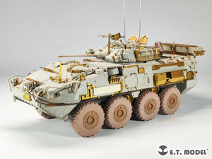 Roues affaissées pour véhicule blindé Stryker de l&amp;#39;armée américaine (modèle ET P35-155) - Kit TRUMPETER au 1/35 – image 5