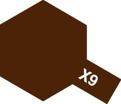 Peinture acrylique Tamiya X9 marron (81509) 10 ml  – image 2