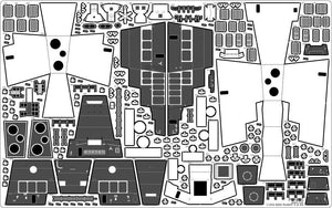 Pontos 35028F1 USS DDG-92 Momsen Flight IIa Kit de détails au 1/350 – image 22