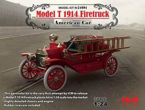 Camion de pompiers ICM 24004 Modèle T 1914, échelle 1/24