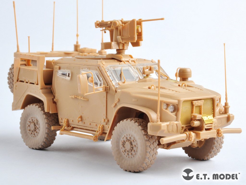 ET Model P35-117 US ARMY M1278 Heavy Carrier-General Purpose (JLTV-GP) Roues affaissées Pour Maquette TRUMPETER 1/35 – image 5