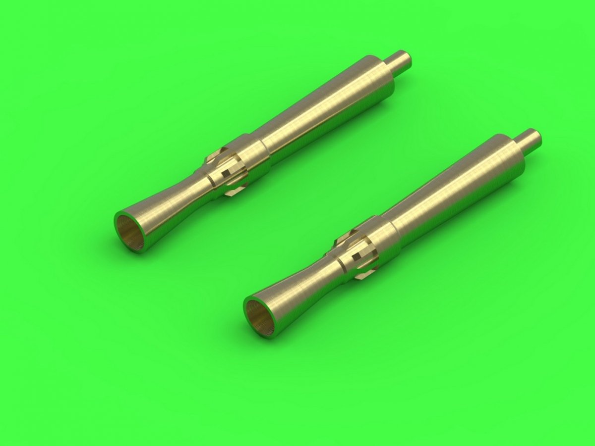 Embouts de canon pour mitrailleuse Besa Master GM-35-048 (7,92 mm) (2 pièces) 1/35