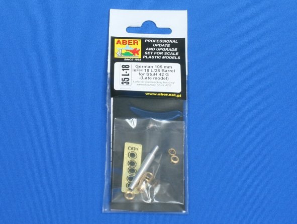 Canon Aber 35L-018 pour l&amp;#39;obusier automoteur allemand StuH 42G (1/35) – immagine 4