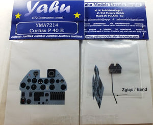 Yahu YMA7214 P-40 E (modèle AZ) 1/72
