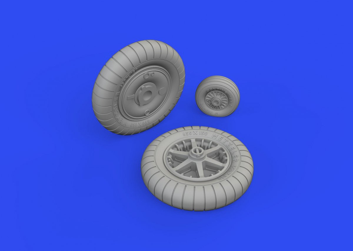 Roues Eduard 632186 Bf 109G-2 REVELL 1/32