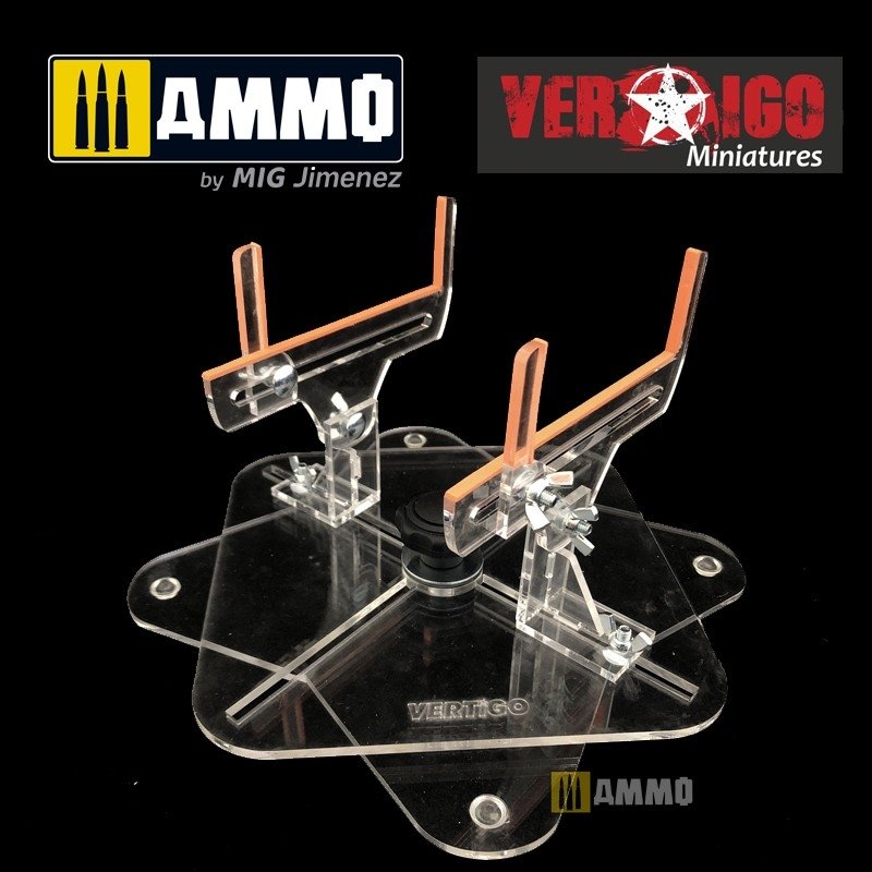 Aérographe Vertigo VMP026 III, avec base rotative AFV