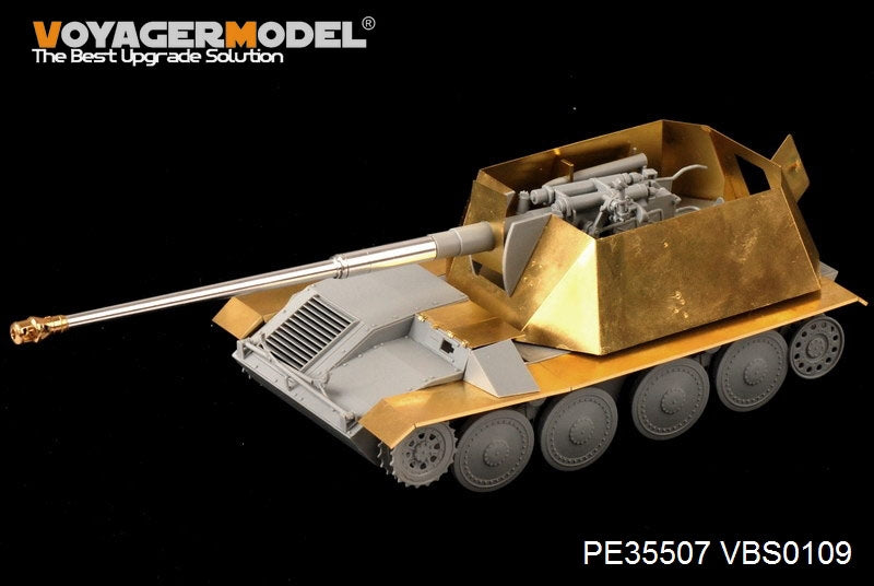 Maquette Voyager PE35507 Canon à vent allemand Pak 43 de 88 mm (Seconde Guerre mondiale) avec garde-boue pour DRAGON 6728 au 1/35 – Bild 8
